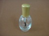 12ml clear round nail polish bottles