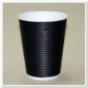 12oz Pleated Ripple Wall  Paper Coffee Cups