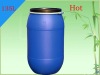 135l  Blue Open Top Plastic Drum With Cover
