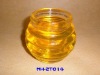 140ml Clear glass candle holder