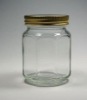 140ml Glass jam bottle