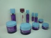 140ml Straight round acrylic cosmetic packing set