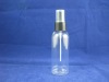 140ml transparent plastic hair bottle