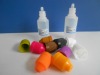 15&20ML Black Child-proof cap PE drop bottle 100pc/lots  For liquid medicine,paint, essence, electronic cigarettes,