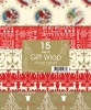 15 Sheets Xmas Flat Wrap,kraft paper wrap sheet