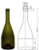 1500ml champagne  bottle