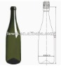 1500ml glass bottle for champagne