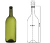 1500ml glass botttle