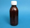 150ml amber syrup bottle