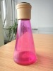 150ml glass pink aromatherapy bottle with high degree limpid