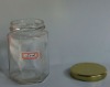 150ml hexagonal glass honey jars