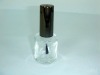 15ML epmty glass nail polish bottle with cap and brush