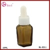 15ML square amber glass bottle for essential oil