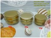 15g 30g 50g new gold  double acrylic cream jar