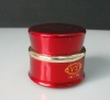 15g Red aluminum cream jar for eye cream