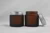 15ml 30ml 50ml amber glass cream jar 86