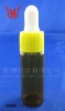 15ml Amber Glass Medicine Bottle With Plastic Dropper ,Dropper Vial