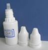 15ml DROP BOTTLE white tamperproof plastic caps white drop bottle 100pc/lots EYE DROPS,E-CIG oil