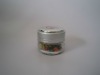 15ml Glass face cream bottle with hot stamping foil cap