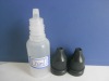 15ml PE EYE DROP BOTTLE black tamperproof plastic caps drop bottle 100pc/lots EYE DROPS,E-CIG oil