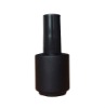 15ml black glass nail polish bottles