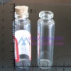 15ml clear glass jar with wood cork manufacturer