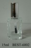 15ml empty glass nail polish bottle