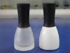 15ml frosted nail polish bottles