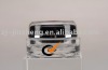 15ml gram Cosmetic Acrylic Black Cream Jars