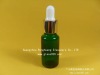 15ml green dropper glass bottle