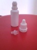 15ml plastic eye drop bottle, white color