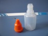 15ml transparent eye drop bottle