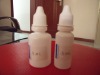 15ml white plastic eye drop bottle,  clear eye drop bottle