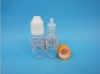 15ml, white/transparent plastic eye drop bottle