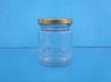 16 ounce  glass/honey/jam jar