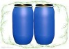 160l sealed plastic bucket,  open top with cover,hdpe material