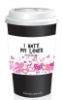 16oz coffee paper cup with lid