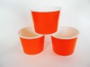 16oz disposable ice cream paper bowls/cups with lids