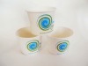 16oz disposable yogurt paper bowls/cups with lids