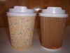 16oz ripple wall/corrugated wall/fluted wall paper cup