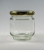 172ml Glass jam bottle