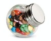 180ml Glass candy jar with lid