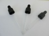 18MM bulb glass dropper with plastic cap