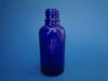 18ml Blue Glass essential oil bottle w/dropper