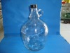 1L glass alcohol bottle with bar