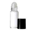 1oz Glass Roll-on Bottles with Black Cap