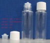 1oz clear empty toner bottle screw cap