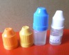 2.5ml pe black childproof cap eye drop bottles