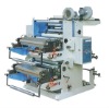 2 colors flexographic printing machine