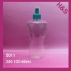 200/100/60ml PET bottle and shampoo bottle for hair care